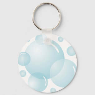 Soap bubbles key ring