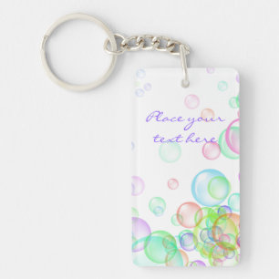 Soap Bubbles Key Ring