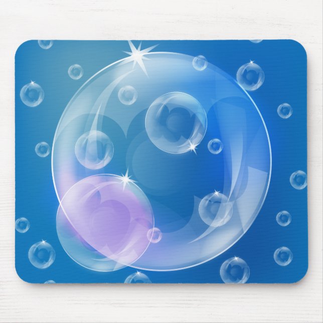 Soap bubbles mouse pad (Front)