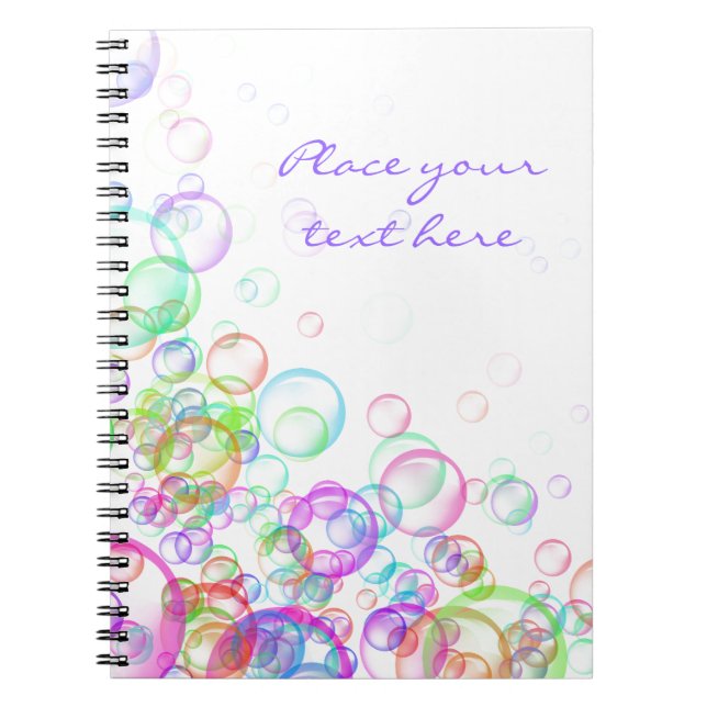 Soap Bubbles Notebook (Front)