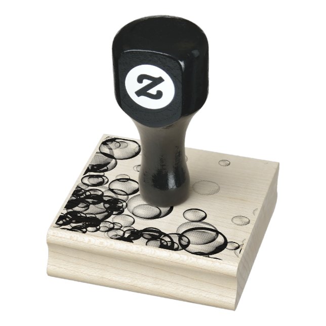 Soap Bubbles Rubber Stamp (Stamp)