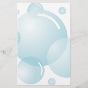 Soap bubbles stationery