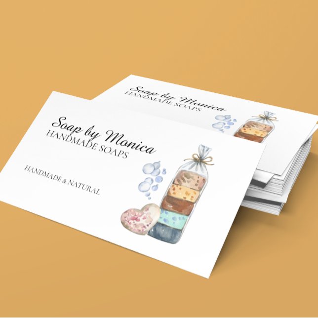 Soap Business Products Handmade Spa Card (Creator Uploaded)