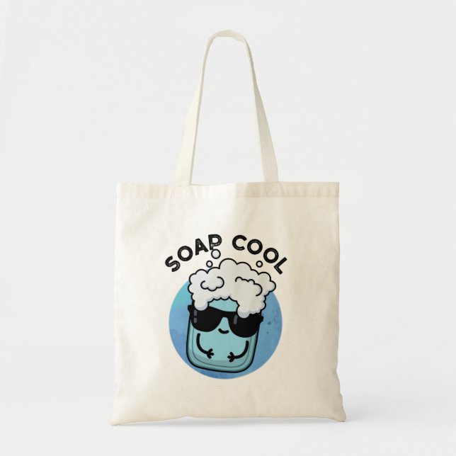 Soap Cool Cute Soap Pun Tote Bag (Front)