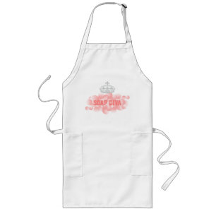 Soap Diva Soap Maker Bubbles Long Apron