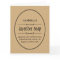 Soap Hang Tag Label Packaging Design