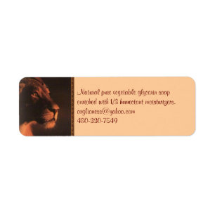 Soap Label Return Address Label