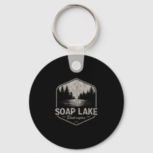 Soap Lake Washington Outdoors Vintage 3 Key Ring