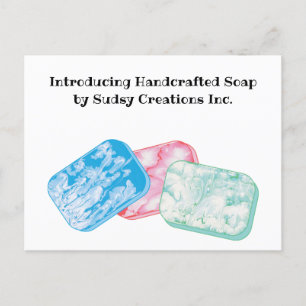 Soap Making Business Soapmakers Promotional Postcard