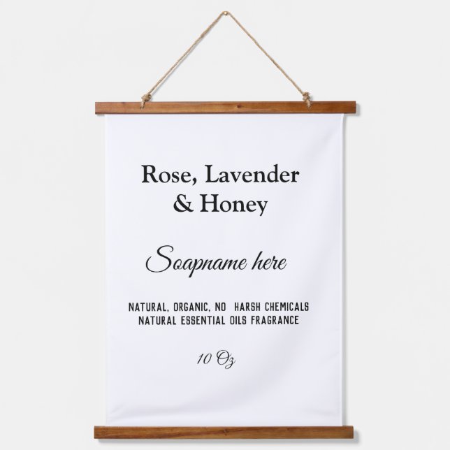 soap name weight website ingredients details q r  hanging tapestry (Front)