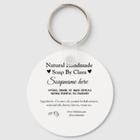 soap name weight website ingredients details text