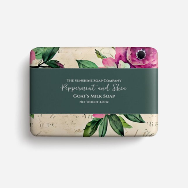 Soap Packaging Paper  - Floral Shabby Chic (Creator Uploaded)