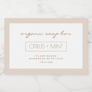 Soap Product Label Design