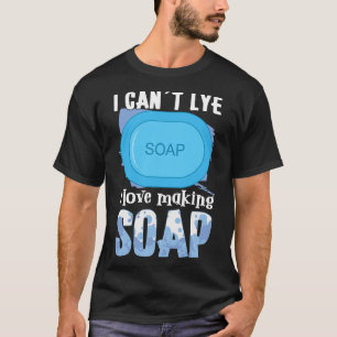SoapMaking SoapMaker Bubbles Bubble Bathroom T-Shirt