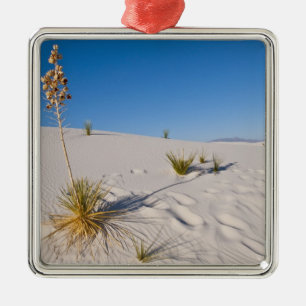 Soaptree Yucca, long Shadow, Transverse Dunes Metal Tree Decoration