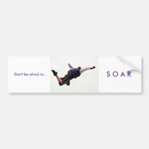 soar bumper sticker