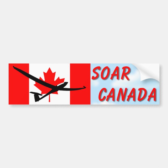 Soar Canada Bumper Sticker (Front)