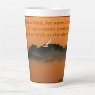 Soar, For More Latte Mug