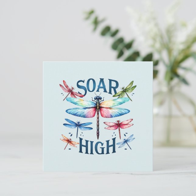 Soar High - Artistic Dragonfly (Standing Front)