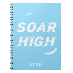 Soar High Self Motivation Love Positive Affirm Notebook
