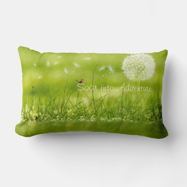 Soar into Adventure Lumbar Cushion (Front)