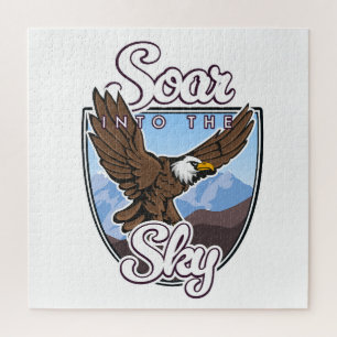 Soar into the Sky logo Jigsaw Puzzle
