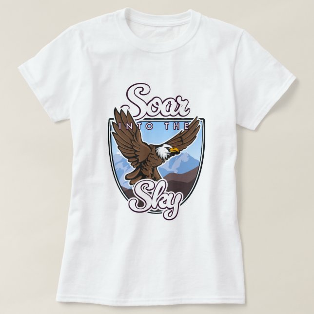 Soar into the Sky logo T-Shirt (Design Front)