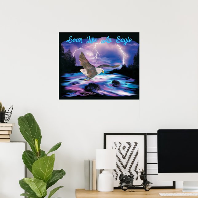 Soar Like An Eagle Poster (Home Office)