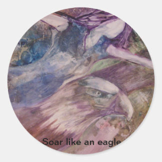 "Soar Like An Eagle" Sticker