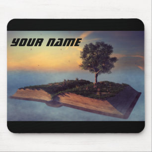 Soar with thoughts mouse pad
