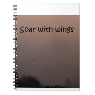 Soar with wings notebook