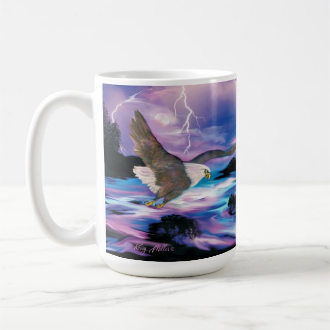 Soaring Bald Eagle Mug (Left)