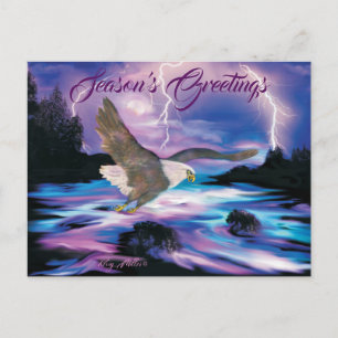 Soaring Bald Eagle Postcard