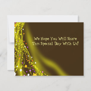 Soaring Dove Bat Bar Mitzvah Invitation reply card