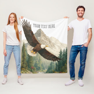 Soaring Eagle Fleece Blanket