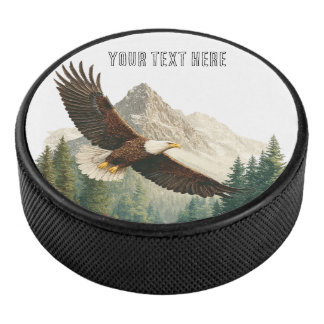 Soaring Eagle Hockey Puck
