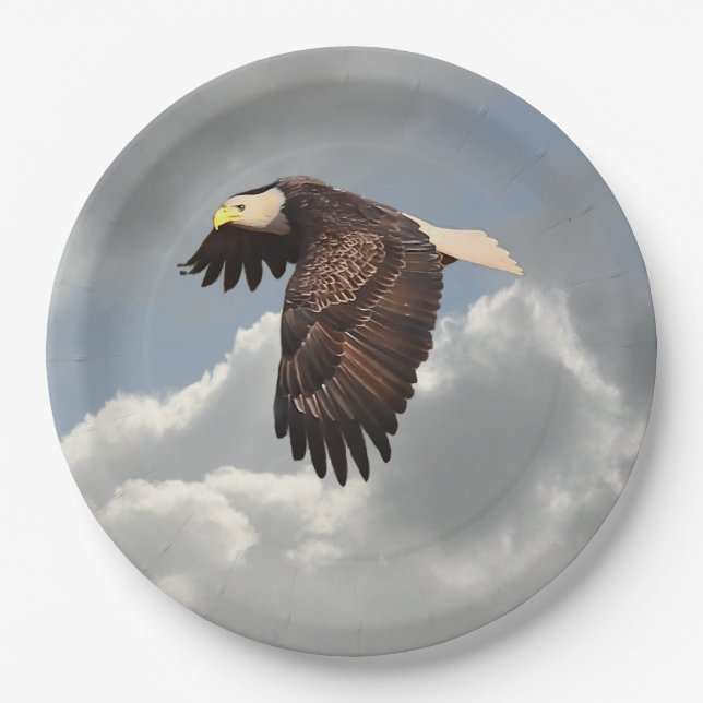 SOARING EAGLE PAPER PLATE (Front)