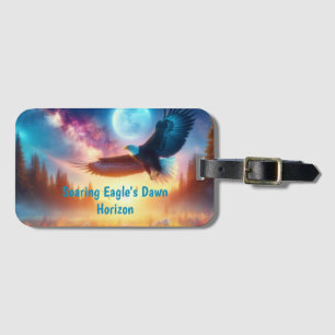 Soaring Eagle's Dawn Horizon Luggage Tag