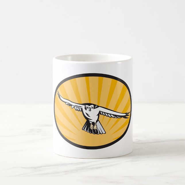 Soaring Falcon Bold Bird of Prey Coffee Mug (Creator Uploaded)