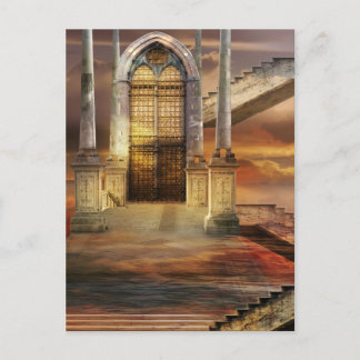 Soaring gate postcard
