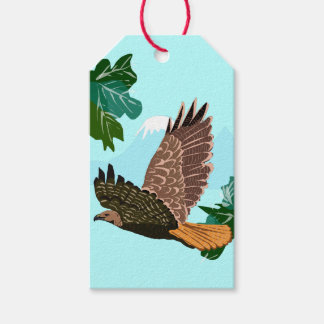 Soaring Hawk Gift Tag