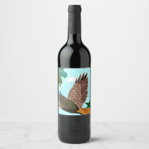 Soaring Hawk Gift Tag