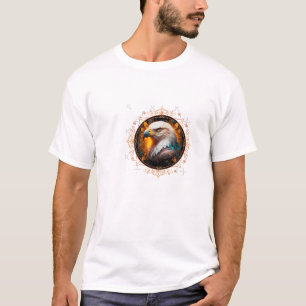 Soaring Majesty: Eagle in Flight" T-Shirt