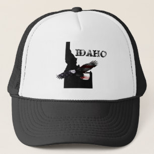 SOARING PATRIOT EAGLE IDAHO TRUCKER HAT