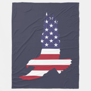 Soaring Patriot Fleece Blanket