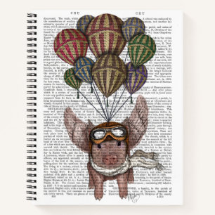Soaring Pig Notebook