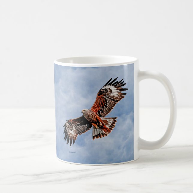 Soaring Red Kite Coffee Mug (Right)