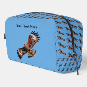 Soaring Red Kite Dopp Kit