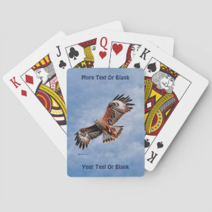 Soaring Red Kite Playing Cards