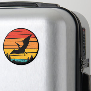Soaring Sunset with a Pterodactyl Magnet